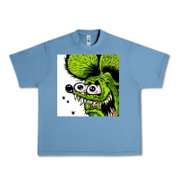 Pebble Blue rat fink Urban Heavy Tee - artisFamous