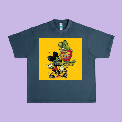 Rat Fink 02 Urban Heavy Tee Designed By Artisfamous