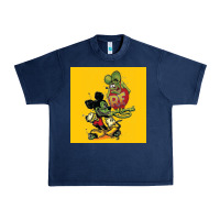 Navy rat fink 02 Urban Heavy Tee - artisFamous