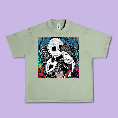 The Nightmare Before Christmas 2 Urban Heavy Tee Designed By Artisfamous