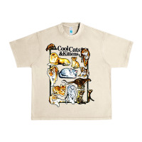 Sandshell cool cats and kittens Urban Heavy Tee - artisFamous