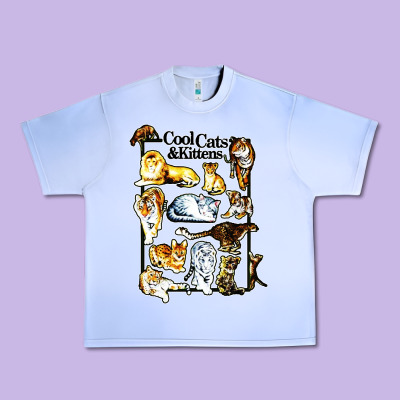 Cool Cats And Kittens Urban Heavy Tee Designed By Artisfamous