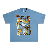 Pebble Blue cool cats and kittens Urban Heavy Tee - artisFamous