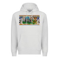 Dove Grey love texas armadillo license plate Premium Hoodie - BarkalooDesign