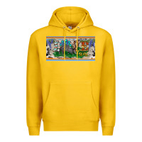 Lemon love texas armadillo license plate Premium Hoodie - BarkalooDesign