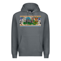 Rock love texas armadillo license plate Premium Hoodie - BarkalooDesign