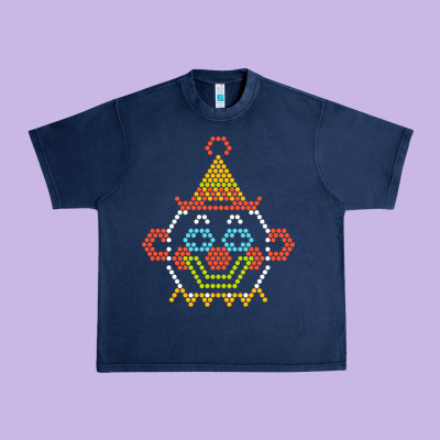 Lite Brite Urban Heavy Tee Designed By Artisfamous