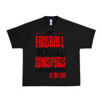 Black fireball whisky whispers Urban Heavy Tee - artisFamous