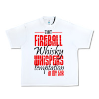 White fireball whisky whispers Urban Heavy Tee - artisFamous