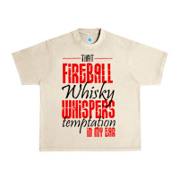Sandshell fireball whisky whispers Urban Heavy Tee - artisFamous