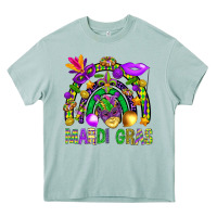 Arona Mardi Gras Rainbow Heavy Core Tee - BundleAndBundleShop
