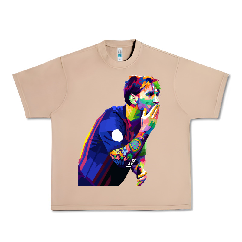 Lionel Messi Urban Heavy Tee by artisFamous | Teevron