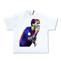 White LIONEL MESSI Urban Heavy Tee - artisFamous