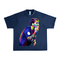 Navy LIONEL MESSI Urban Heavy Tee - artisFamous