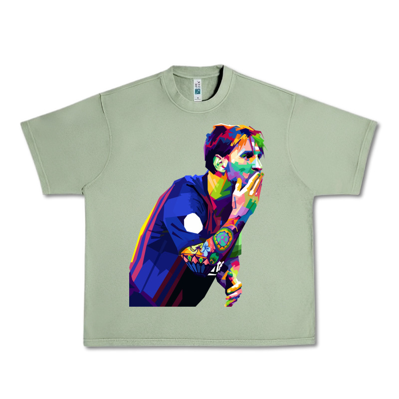 Lionel Messi Urban Heavy Tee by artisFamous | Teevron