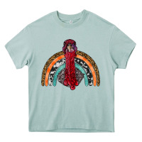 Arona thanksgiving turkey rainbow Heavy Core Tee - RanaPortraitStore