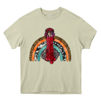 Mossy thanksgiving turkey rainbow Heavy Core Tee - RanaPortraitStore
