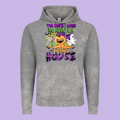Theres Some Horrors In This House Vintage Hoodie Designed By Barkaloodesign