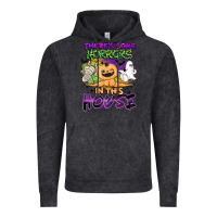 Vintage Black theres some horrors in this house Vintage Hoodie - BarkalooDesign