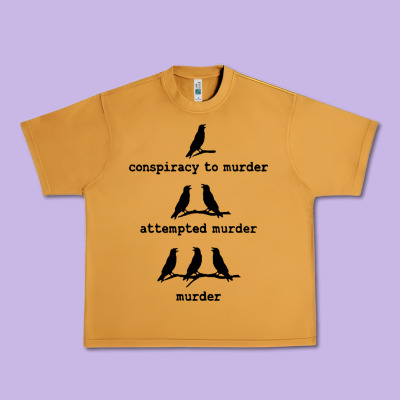Attempted Murder Cute Urban Heavy Tee Designed By Artisfamous