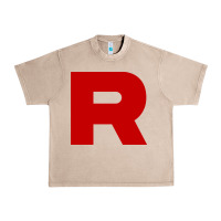 R Is Team Rocket Urban Heavy Tee | Teevron