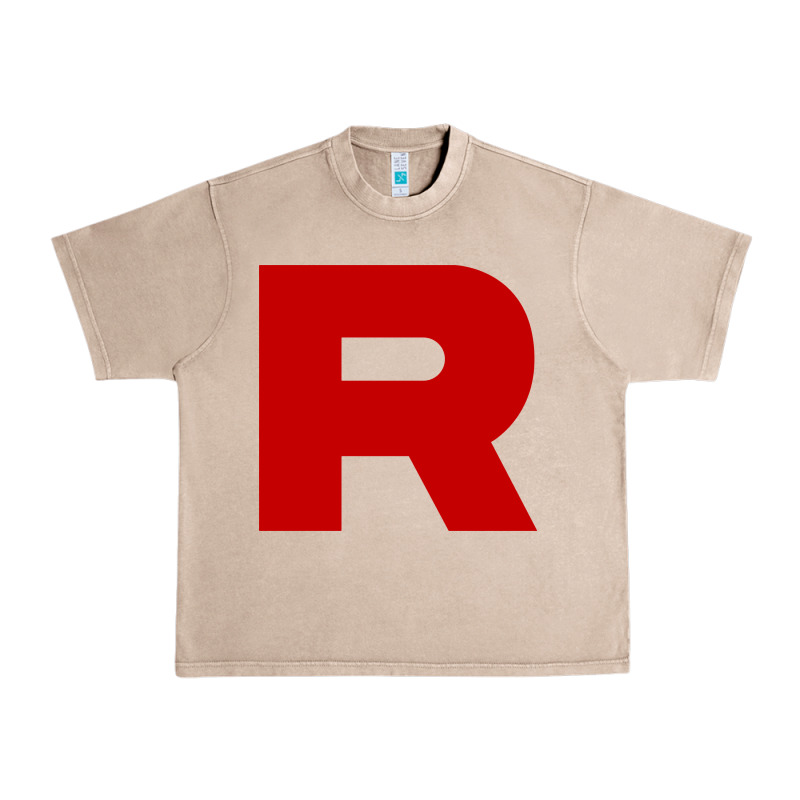 R Is Team Rocket Urban Heavy Tee by artisFamous | Teevron