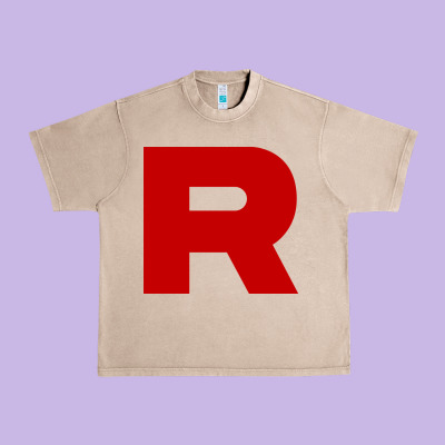 R Is Team Rocket Urban Heavy Tee Designed By Artisfamous