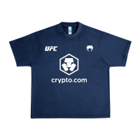 Navy crypto Urban Heavy Tee - artisFamous
