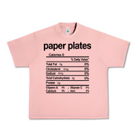 Salmon paper plates nutrition facts funny thanksgiving christmas Urban Heavy Tee - artisFamous