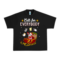 Black cats for everybody cat christmas ugly christmas sweatshirt Urban Heavy Tee - artisFamous