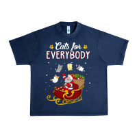 Navy cats for everybody cat christmas ugly christmas sweatshirt Urban Heavy Tee - artisFamous