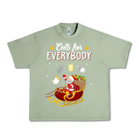 Oil Green cats for everybody cat christmas ugly christmas sweatshirt Urban Heavy Tee - artisFamous