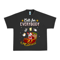Pigment Black cats for everybody cat christmas ugly christmas sweatshirt Urban Heavy Tee - artisFamous