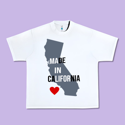 Made In California Urban Heavy Tee Designed By Artisfamous