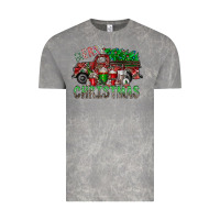 Cloud Rock merry christmas  truck Vintage Tee - CowhideDigitalArt