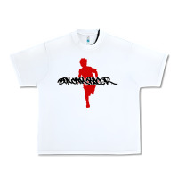 White box car racer Urban Heavy Tee - artisFamous