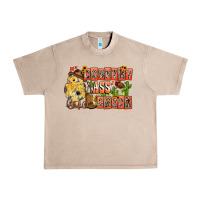 French Oak Country Ass Chick Urban Heavy Tee - CowhideDigitalArt