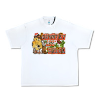 White Country Ass Chick Urban Heavy Tee - CowhideDigitalArt