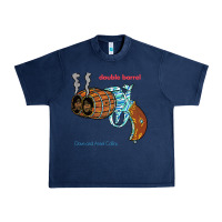 Navy Double Barrel Urban Heavy Tee - artisFamous