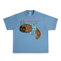 Pebble Blue Double Barrel Urban Heavy Tee - artisFamous