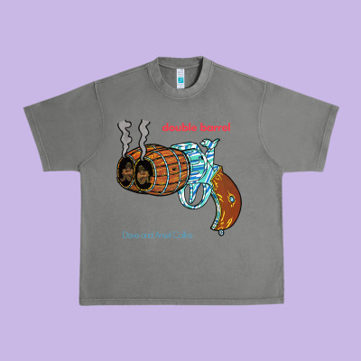 Double Barrel Urban Heavy Tee Designed By Artisfamous