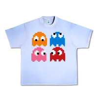 Grape Ice pacman ghosts cool retro 80s Urban Heavy Tee - artisFamous