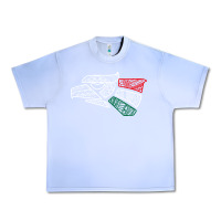 Grape Ice mexico flag Urban Heavy Tee - artisFamous