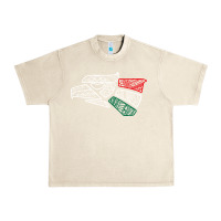Sandshell mexico flag Urban Heavy Tee - artisFamous