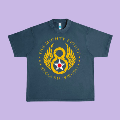 Mighty Eighth   8th Air Force Urban Heavy Tee Designed By Artisfamous