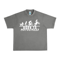 Motocross Motocicleta Evolución Offroad Urban Heavy Tee | Teevron