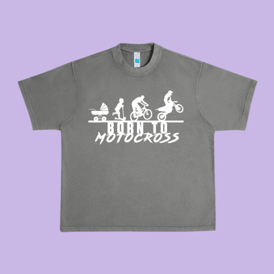 Motocross Motocicleta Evolución Offroad Urban Heavy Tee Designed By Artisfamous