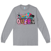 Heather Grey crafting queen Long Sleeve Tee - Artiststas