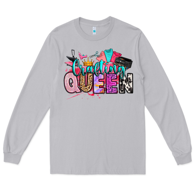 Crafting Queen Long Sleeve Tee by Artiststas | Teevron