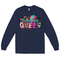 Navy crafting queen Long Sleeve Tee - Artiststas